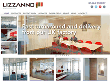 Tablet Screenshot of lizzanno.com